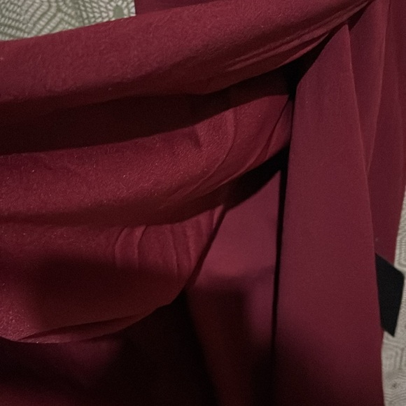 Lulus size small spaghetti strap maroon dress NWT - Picture 5 of 9